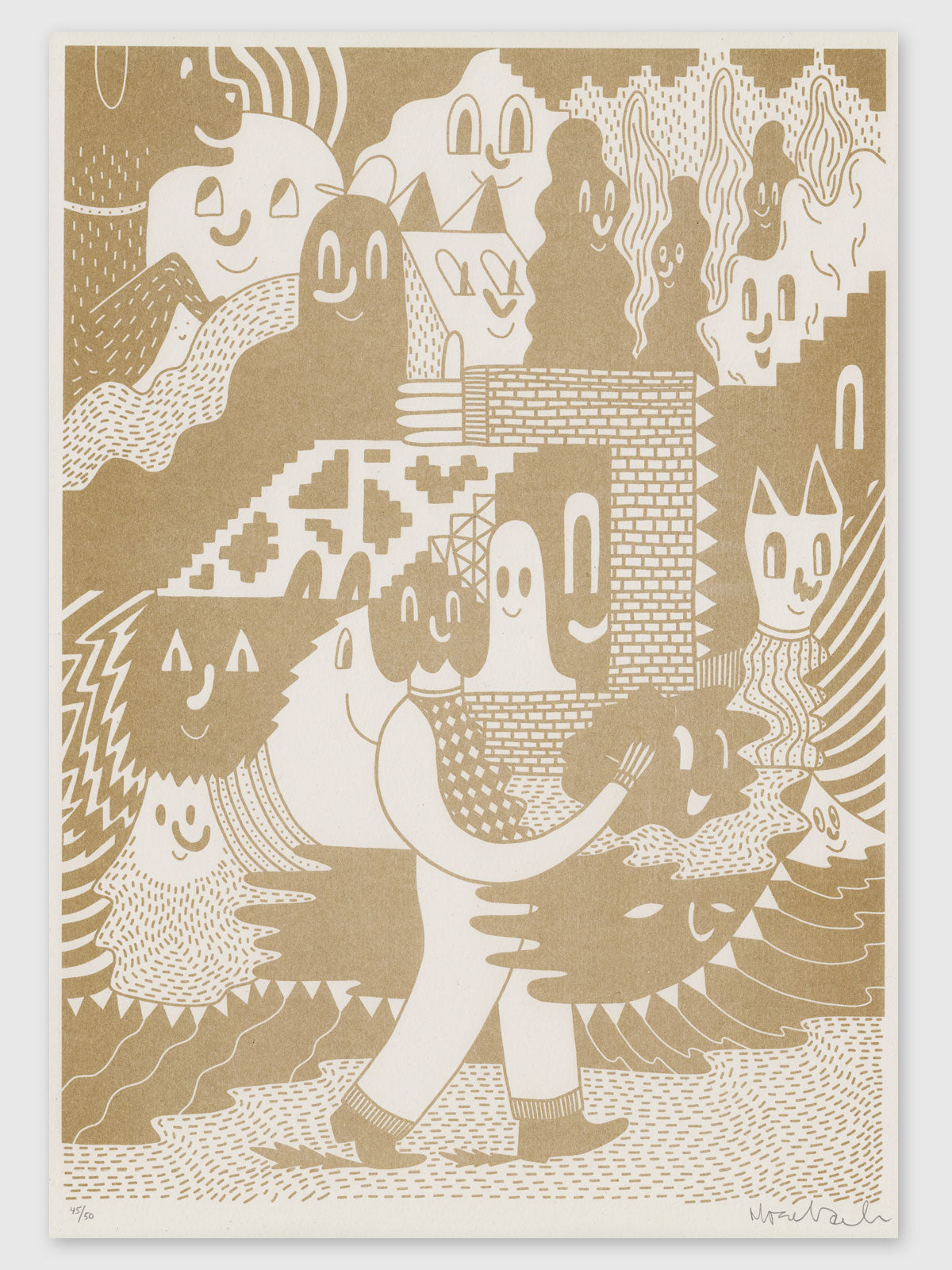 Riso Print "Crew" (A3)