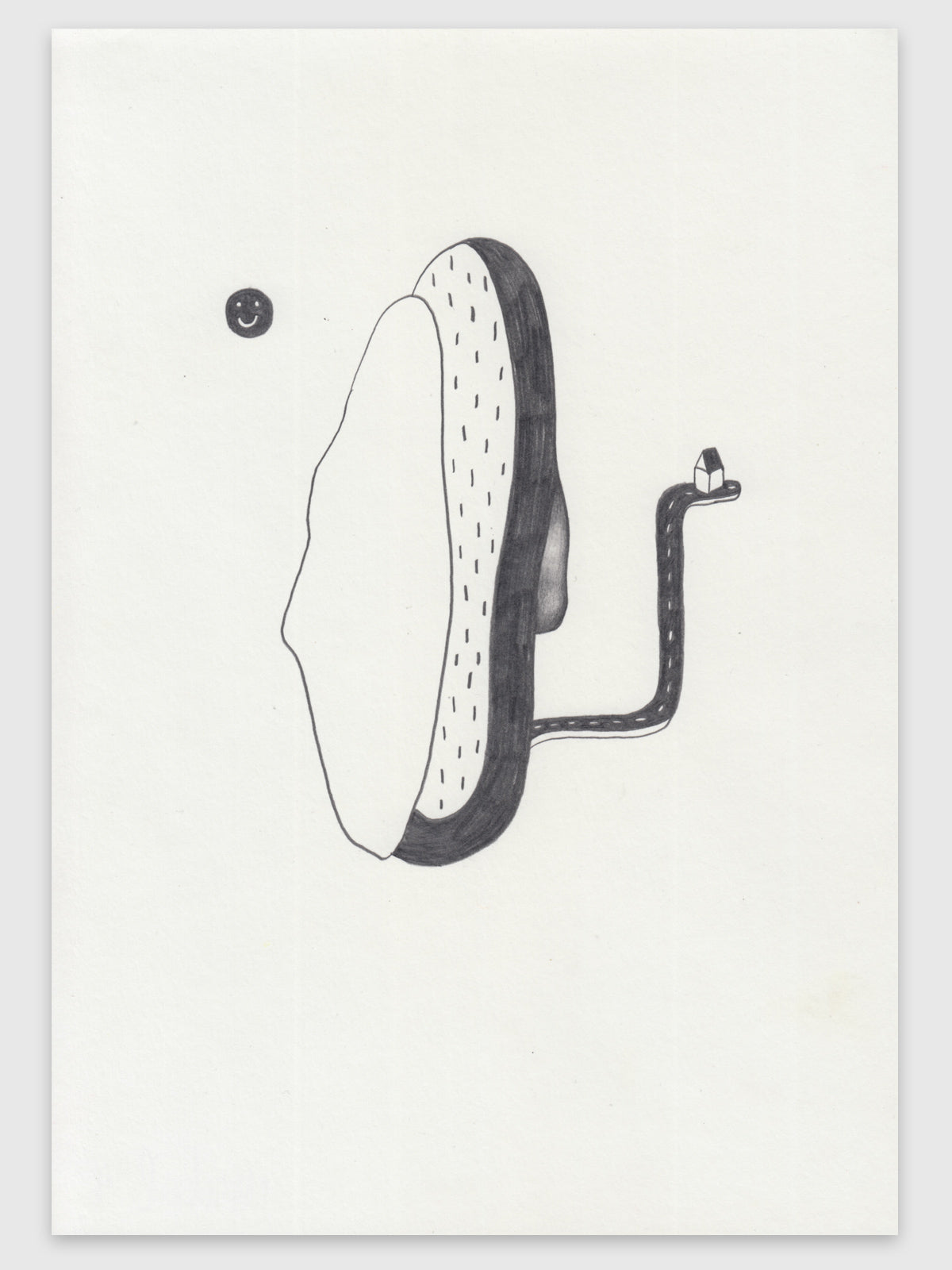 Drawing – "Das Haus"