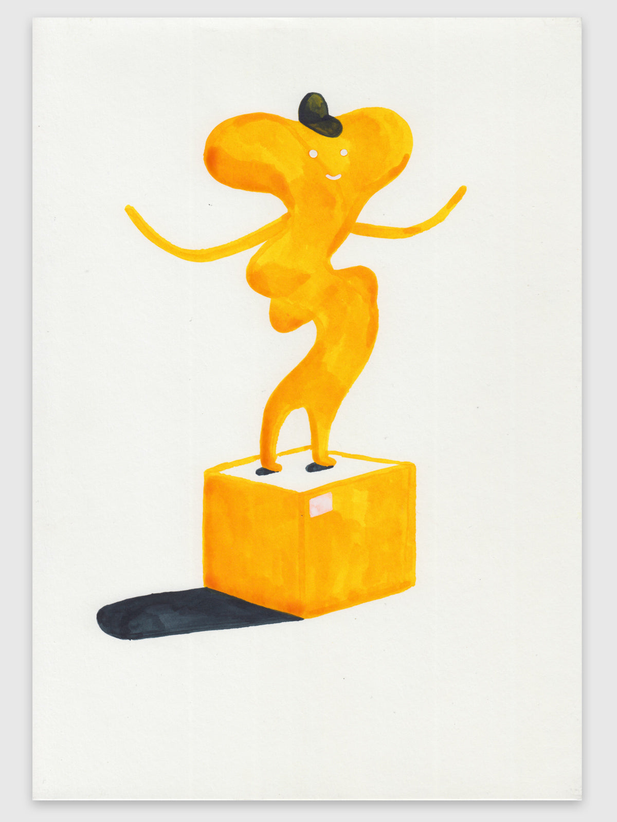 Drawing A4 – "Exponat"