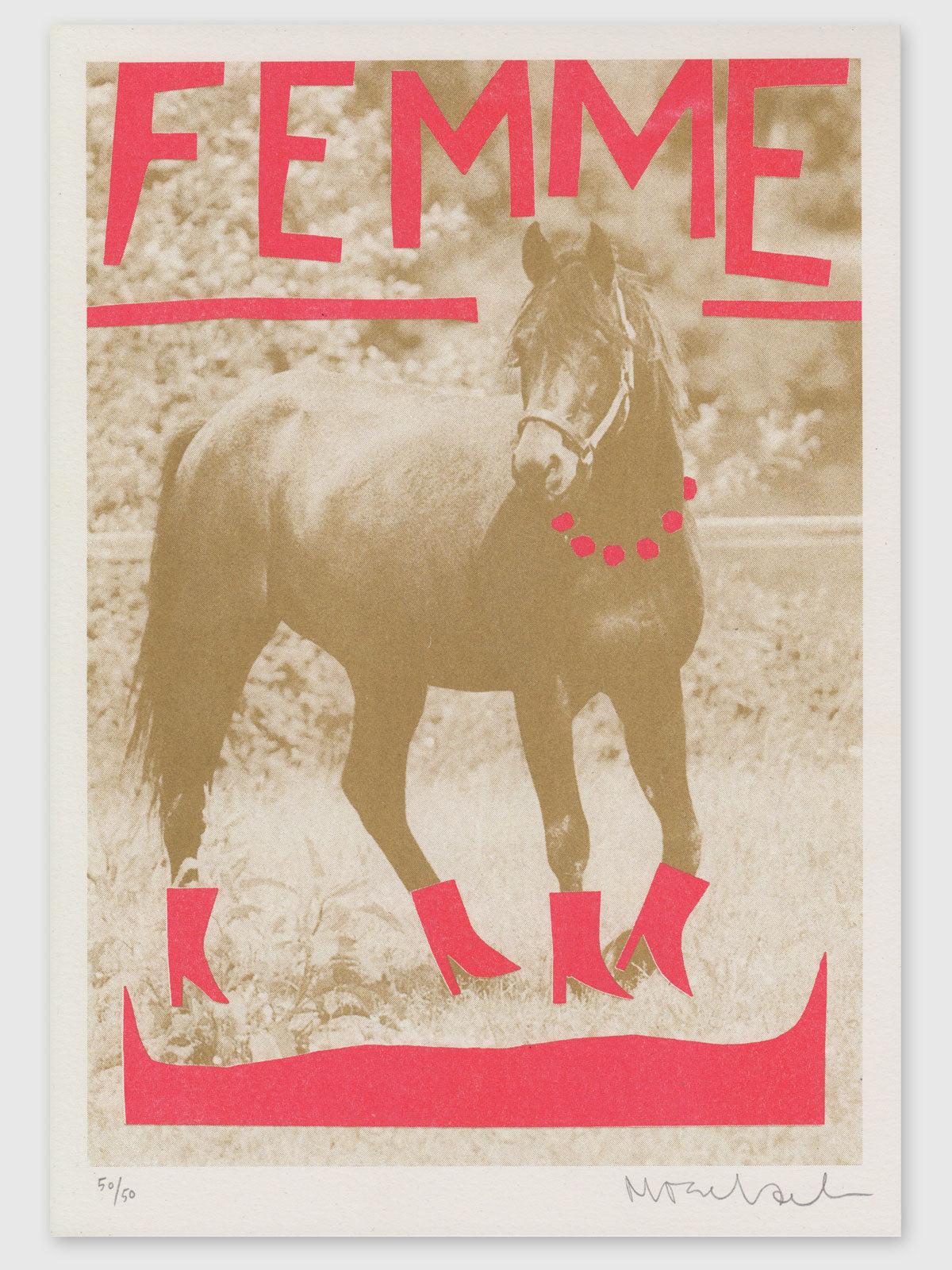 Riso Print "Femme"