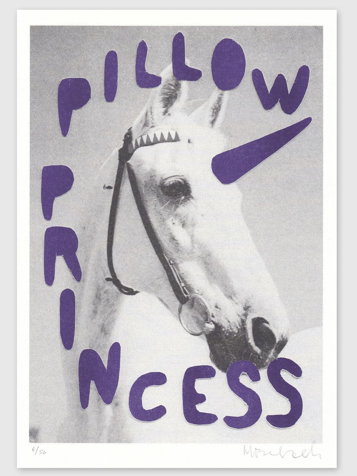 Riso Print "Pillow Princess"