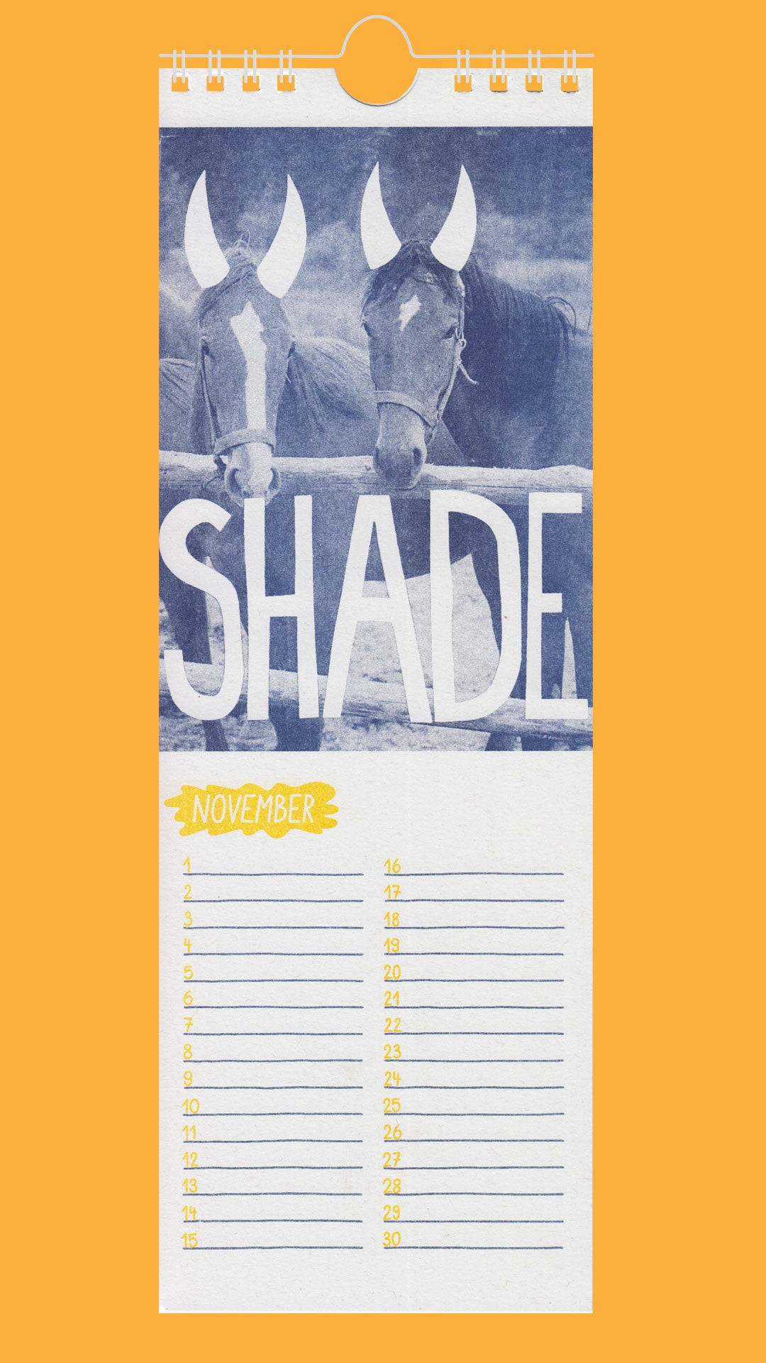 Queer Horses Riso Kalender