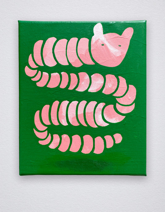 Painting "Delicate float"