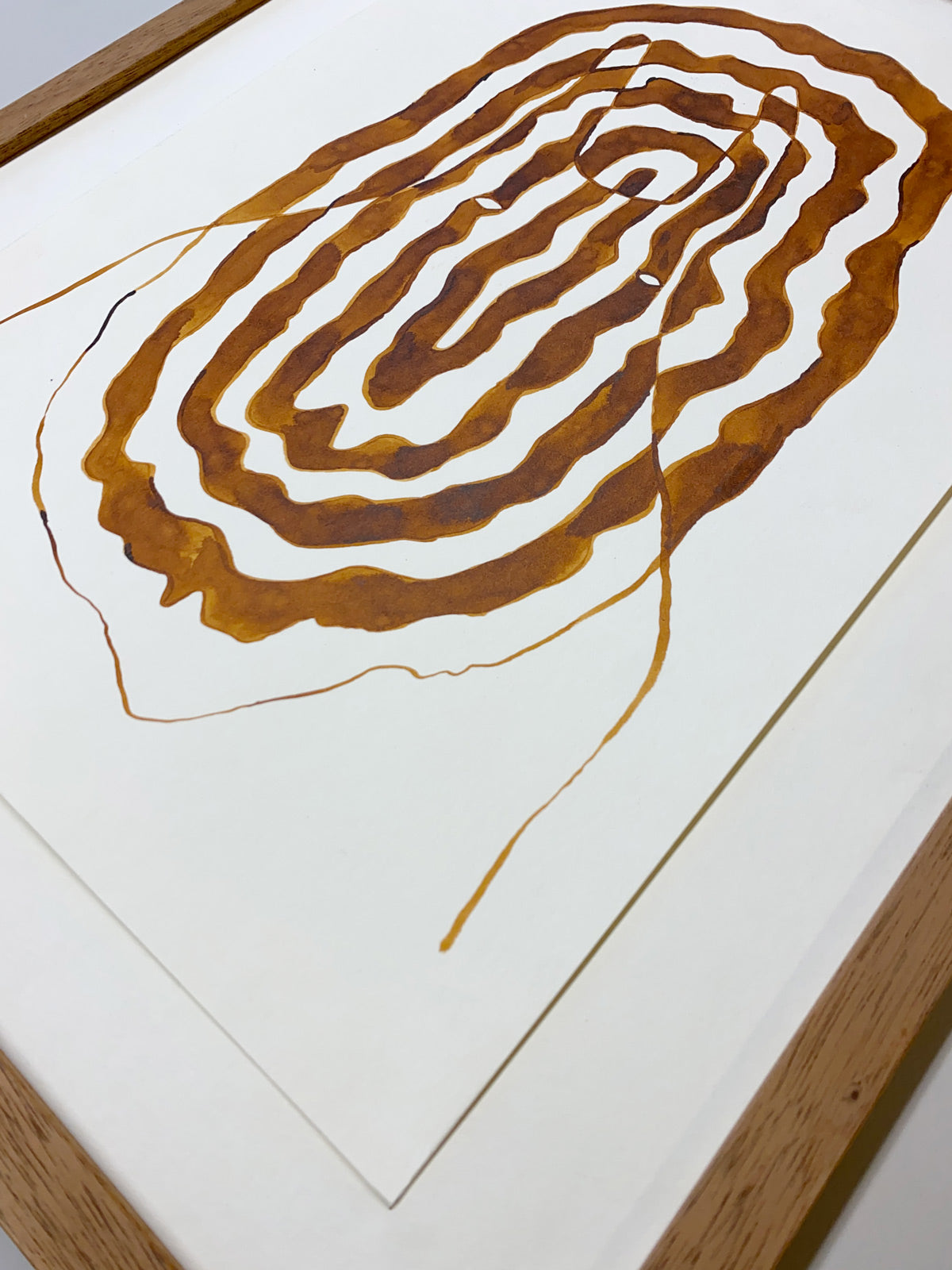 Riso Print "Growth rings" (A4)