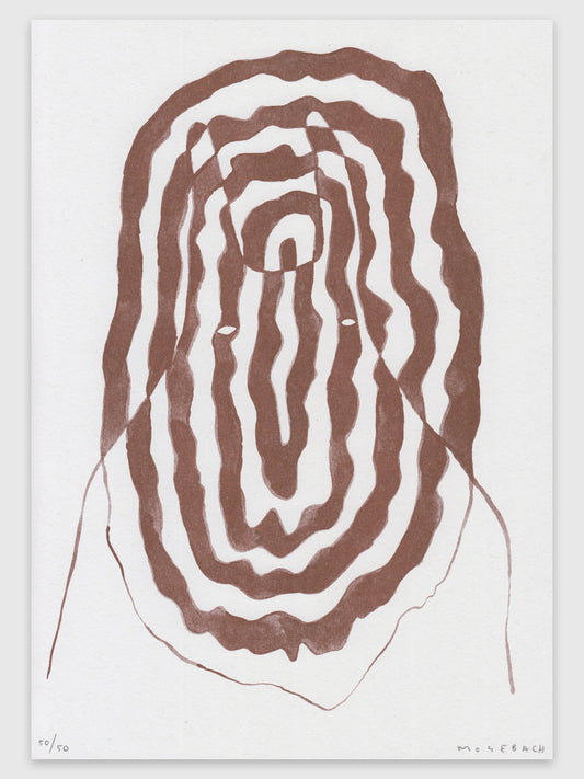 Riso Print "Growth rings" (A4)