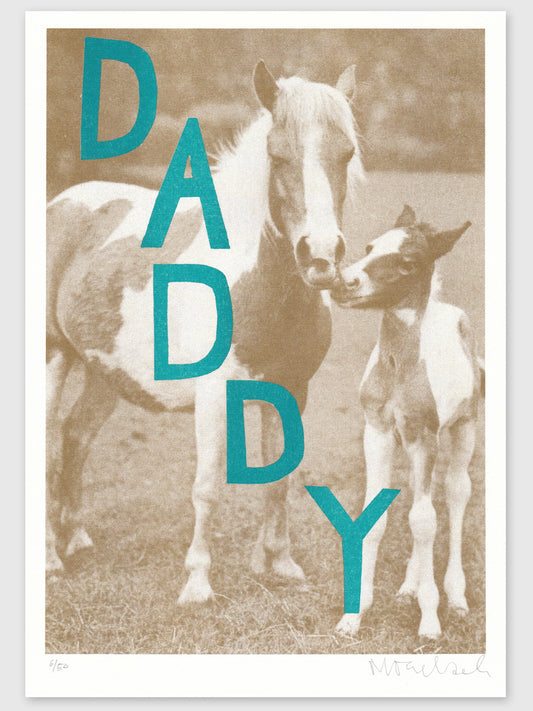 Riso print "Daddy"