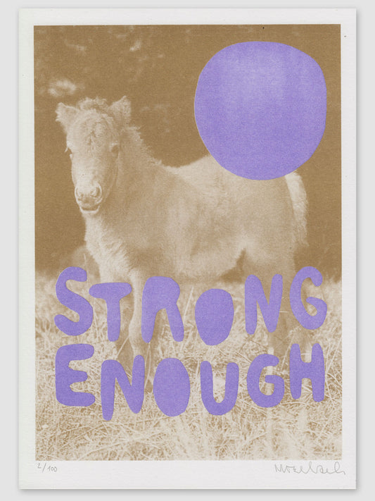 Riso Print "Strong enough"