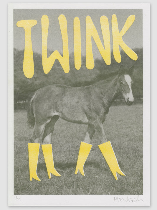 Riso Print "Twink"