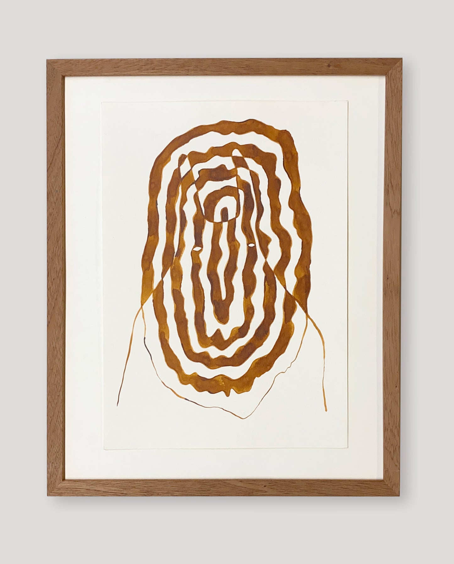 Riso Print "Growth rings" (A4)