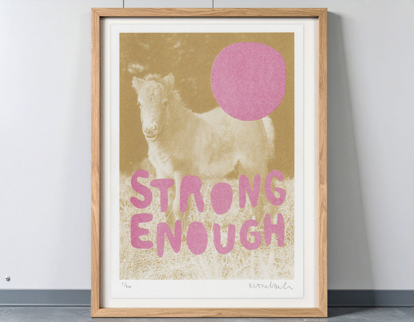 Riso Print "Strong enough"