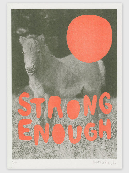 Riso Print "Strong enough"