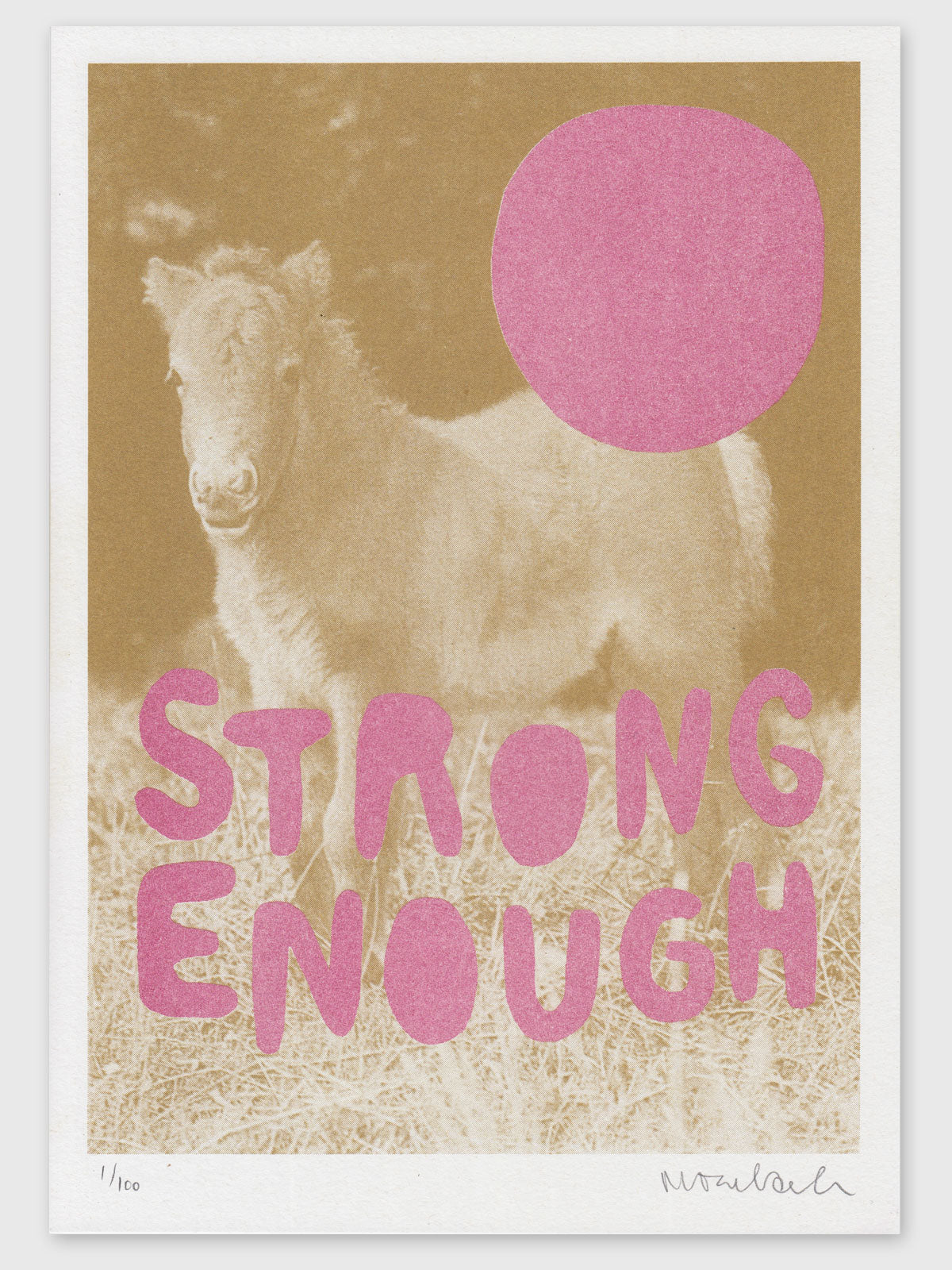 Riso Print "Strong enough"