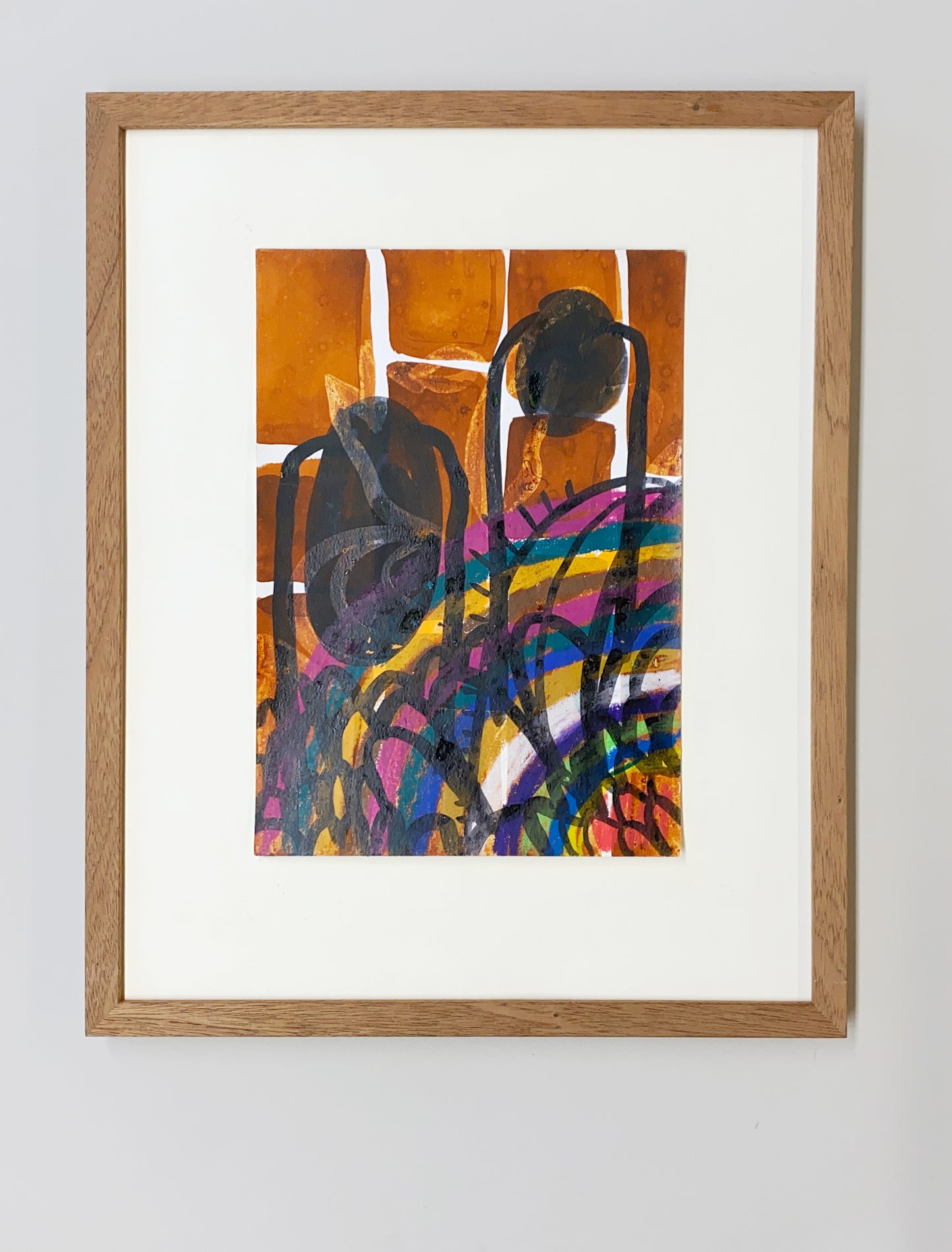 Drawing – "A walk"