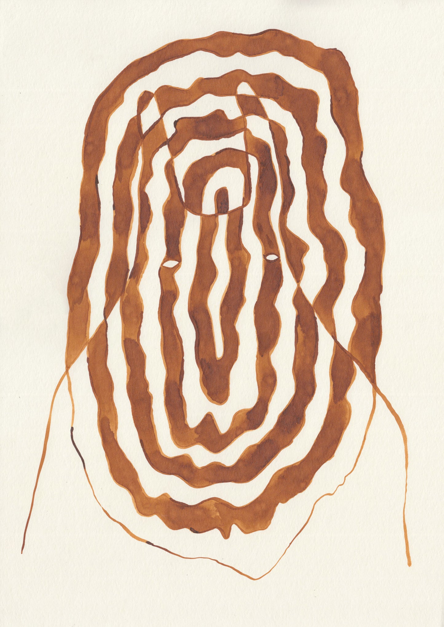 Drawing A3 – "tree trunk"